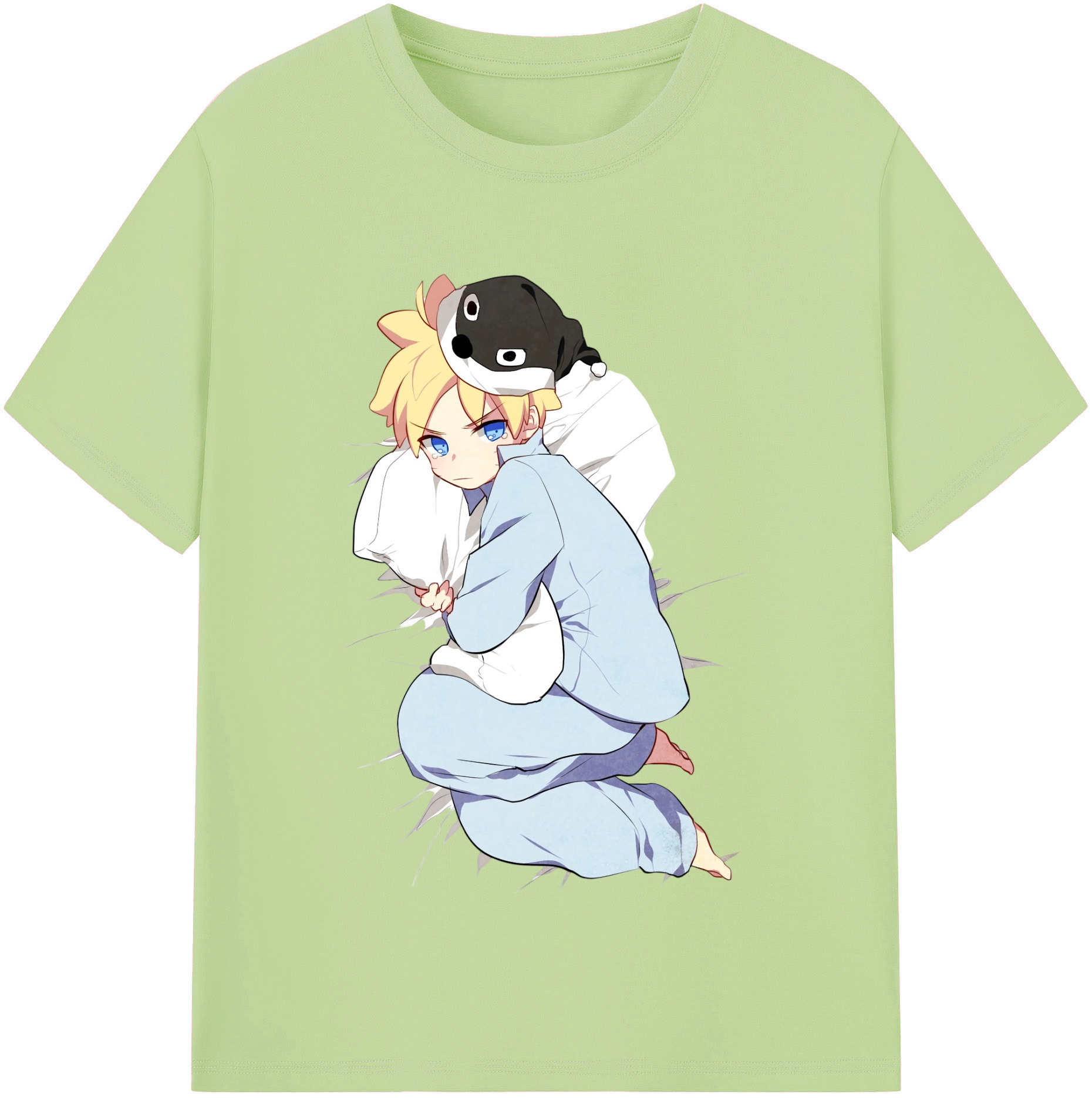 （画像用） NARUTO -ナルト- うずまき ナルト Uzumaki Naruto 綿100％半袖Tシャツ（フロントプリント）